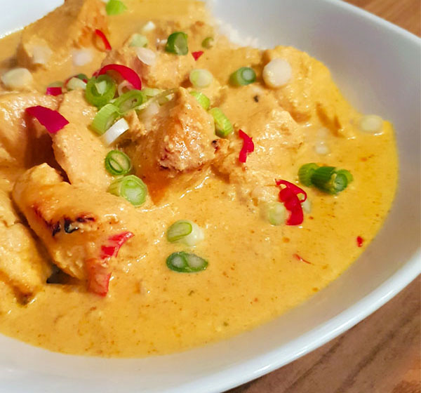 Curry Huhn mit Ananas